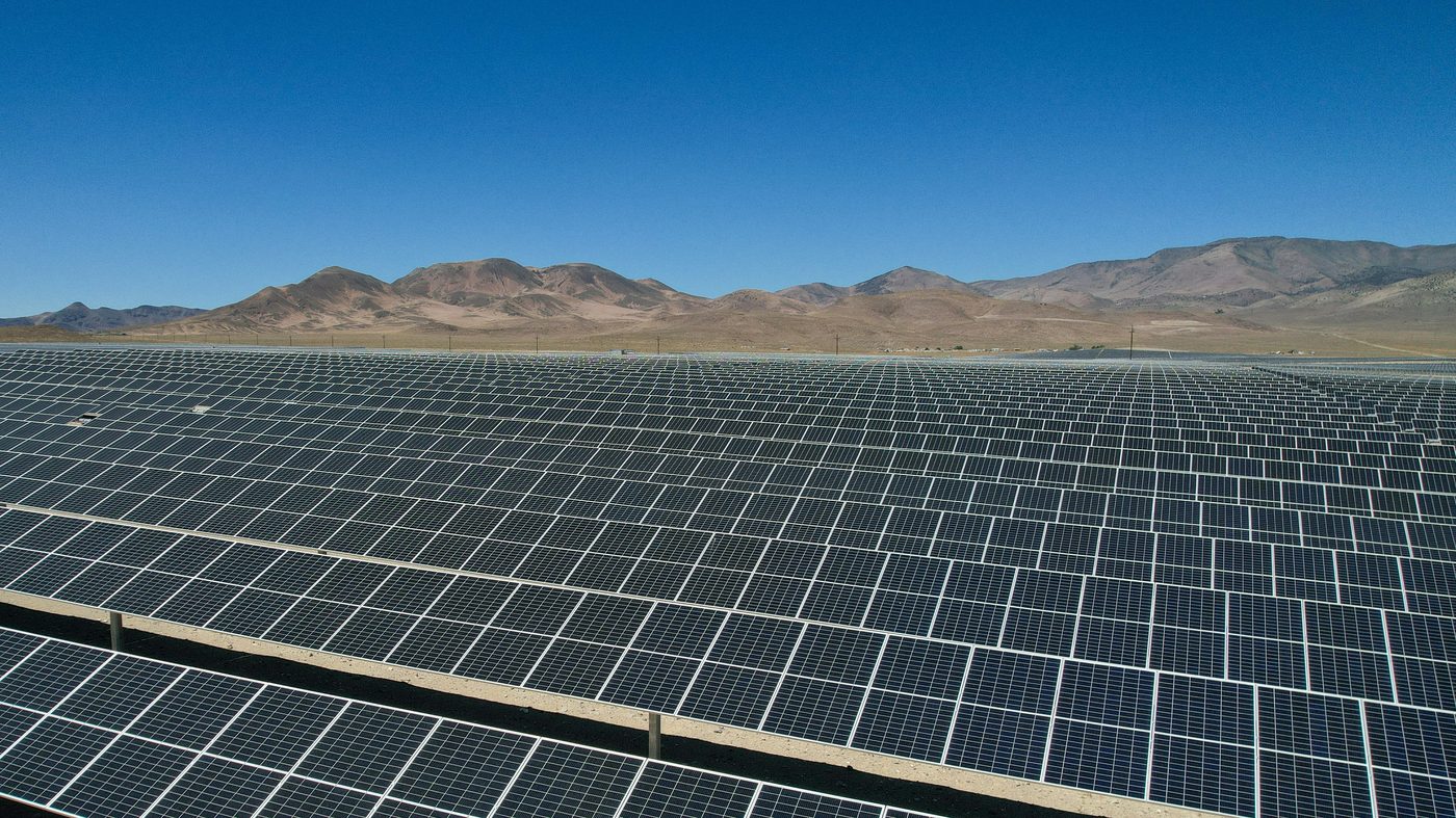 Planta solar sobre suelo